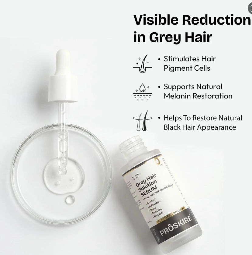 Anti Grey Serum-Restore your natural hair color with every drop