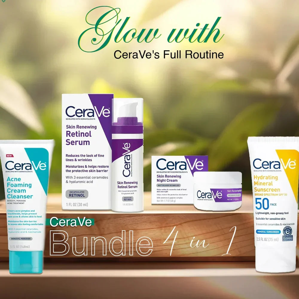 CeraVe 4 in 1 Skin Care Kit